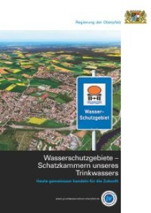 Titelseite Broschuere Wasserschutzgebiete Oberpfalz