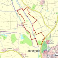 Karte: Vogelfreistätte Schwarzachwiesen bei Freystadt