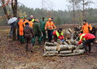 Pflegemaßnahmen im Naturschutzgebiet „Wald- und Heidelandschaften östlich von Bodenwöhr und Bruck i.d. OPf.“ durch beteiligte Akteure