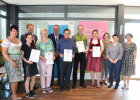 Absolvent und Absolventinnen aus dem Landkreis Weiden mit Ehrengästen
