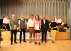 Absolventin Hanna Mewes aus dem Landkreis Bad Dürkheim (Rheinland-Pfalz) mit den Ehrengästen