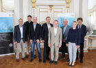 Die Referenten und Organisatoren des 6. Wasserforums an der Regierung der Oberpfalz.